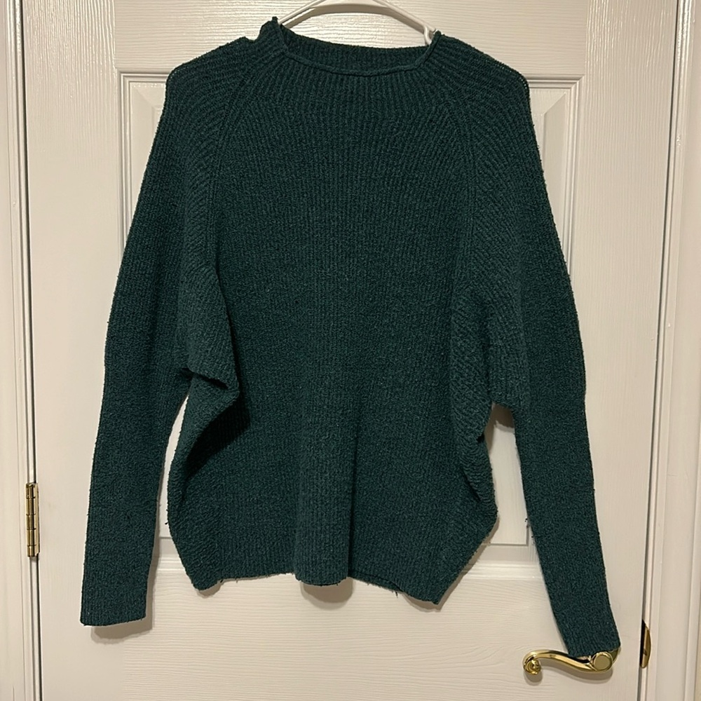 Greige Turquoise Sweater